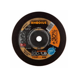 Відрізний диск Rhodius XT10 EXTENDED 230×1.9×22.23 мм по сталі та нержавійці