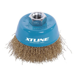 Щітка чашкова XTline XT22002 75 мм М14 дротяна