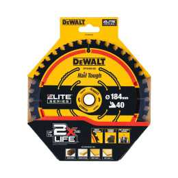 Пильний диск DEWALT DT10303 184×16×1 мм по дереву