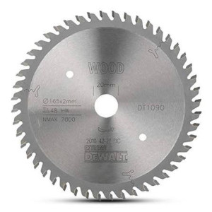 Диск пильний DeWALT DT1090-QZ 165×20 мм, 48 зубів (Extreme)