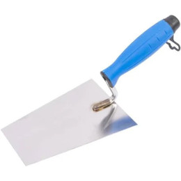 Кельма мулярська нержавіюча 180 мм Softgrip STAVTOOL Z911239 для кладки та штукатурки