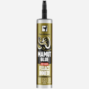 Клей монтажний Den Braven MAMUT GLUE High Tack чорний 290 мл